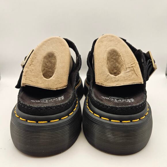 DR MARTENS MEN\'S 9 MAXXY SLIDE SUPER SOFT SUEDE AGED BUCKLE NWOB main image 6